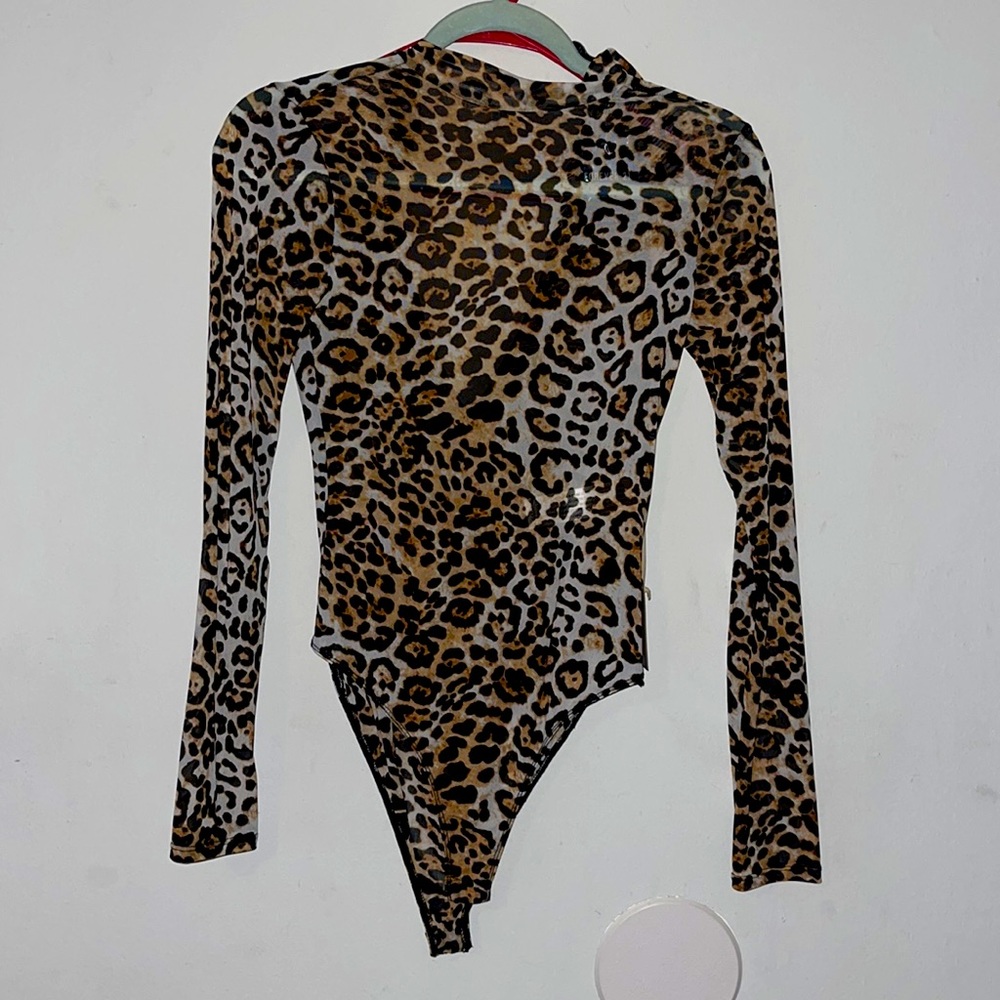 Forever21 Leopard  bodysuit size M